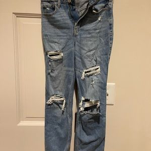 hollister 00s mom jeans
